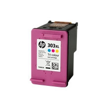 HP HP 303XL didelio našumo trijų spalvų rašalo krepšelis.
