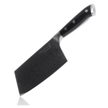 Cleaver Kohersen Elegance Ebony Wood Damascus steel cleaver 16.5 cm