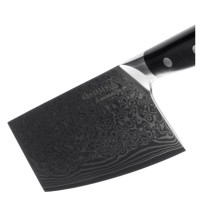 Cleaver Kohersen Elegance Ebony Wood Damascus steel cleaver 16.5 cm
