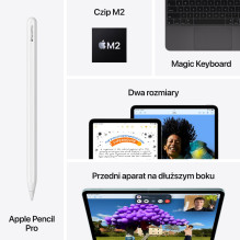 Apple iPad Air Apple M 128 GB 27.9 cm (11&quot;) 8 GB Wi-Fi 6E (802.11ax) iPadOS 17 Grey