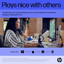 HP HP 715 RECHBL Mult-Dvc Bluetooth Mouse