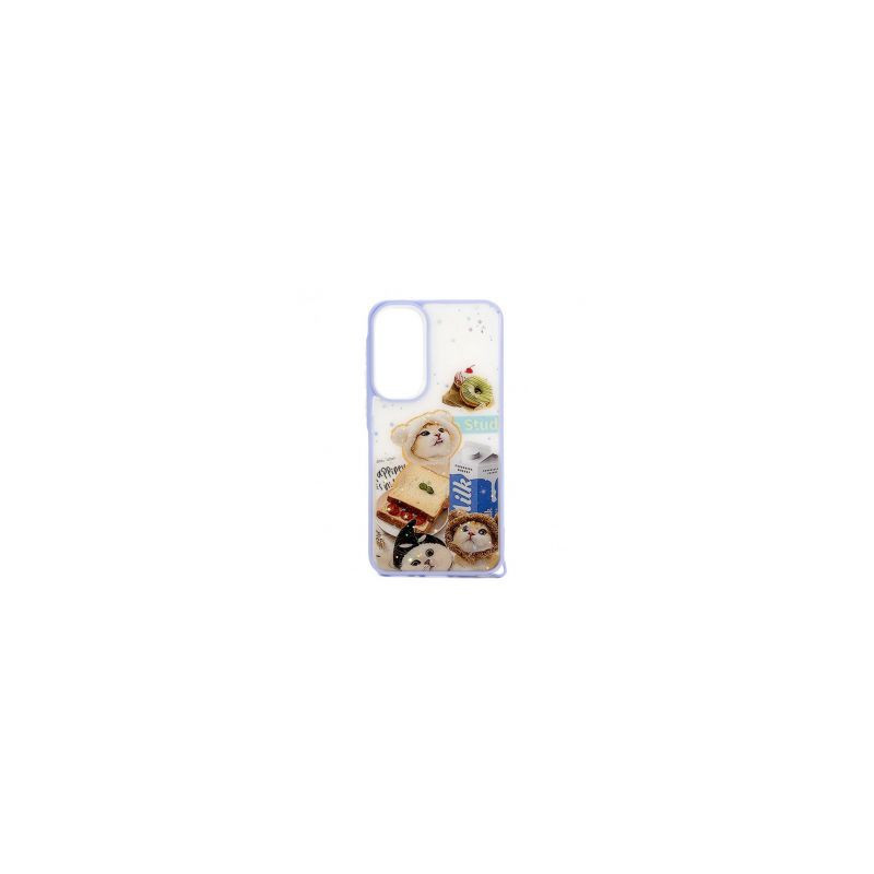 iLike Samsung Galaxy A35 EPOXY CARTOON COVER White Blue iLike Samsung Galaxy A35 EPOXY CARTOON COVER White Blue