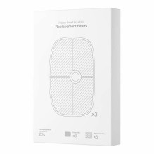 Keičiami filtrai + kempinė + siurblio lipdukas Petoneer (3 vnt.)